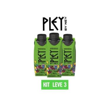 Imagem de Bebida mista pley by ney greengroove 250 ml - kit 3 unid - TIAL