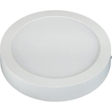 Imagem de Plafon LED Taschibra Redondo, 18 Watts, Branco
