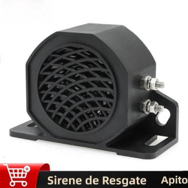 Imagem de Sirene De Ré De Alta Decibéis 107dB Com Buzzer E Alarme Para Carros E 