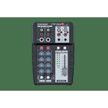 Imagem de Mesa de Som Automotiva Stetsom STM0602 Stereo 12v 6 Canais 2 Vias