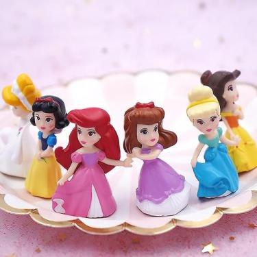 Imagem de Bonecos de ação Disney Cinderella Snow White Belle 5cm