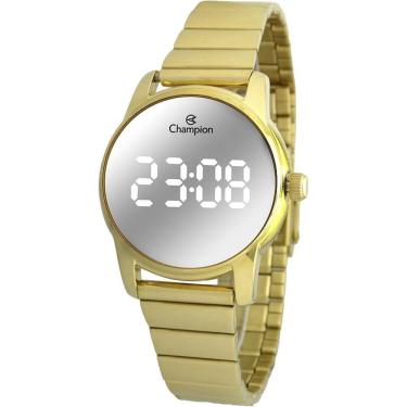 Imagem de Relógio CHAMPION feminino digital dourado CH48215B