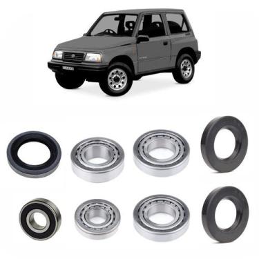 Imagem de Rolamentos Diferencial Dianteiro SUZUKI Vitara 1991 até 1999 Kit - AD 