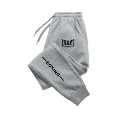 Imagem de Calças De Corrida E Jogging Em Fleece Para Homens E Mulheres, Estampad