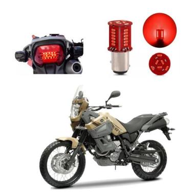 Imagem de Lâmpada Led Freio 2 Polos Sequencial Strobo Moto XTZ 250 Tenere 2011 2