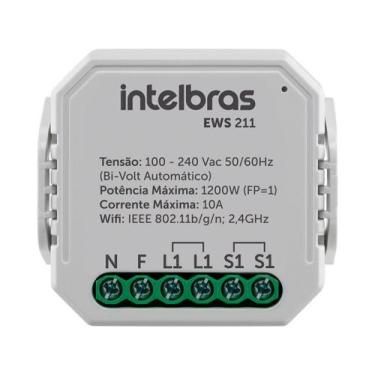 Imagem de Controlador Inteligente EWS 211 Interruptor WI-FI Intelbras