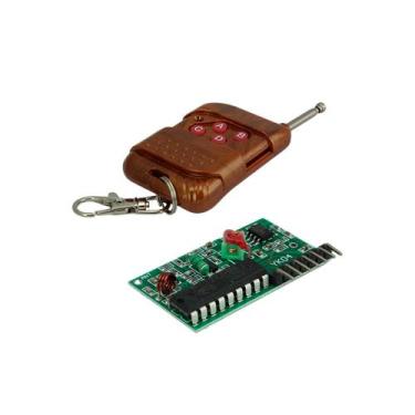 Imagem de Controle Remoto Rf 433mhz 4 Canais Com Receptor - RoXo, 010-0297RX