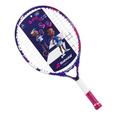 Imagem de Raquete de Tênis Babolat B-FLY 21 Azul e Rosa