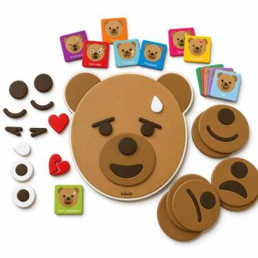Imagem de Brinquedo Educativo Como Me Sinto Ursinho Educação Emocional - Babebi