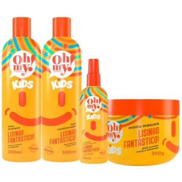 Imagem de Kit Lisinho fantástico! Oh My! Kids Completo 4 Produtos Hipo