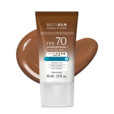 Imagem de Protetor Solar Facial Com Cor FPS70 Boti.Sun 40ml - OBoticario, COR 6.