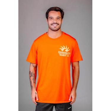 Imagem de Camiseta Masculina - Surf Co - Laranja - Surf Co., GG