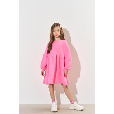 Imagem de Vestido Bufante Infantil Menina Rosa CTV - Catavento, Rosa, 2