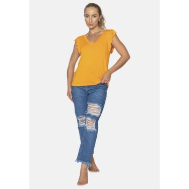Imagem de Blusa Regata Básica - Le Julie, Laranja, P