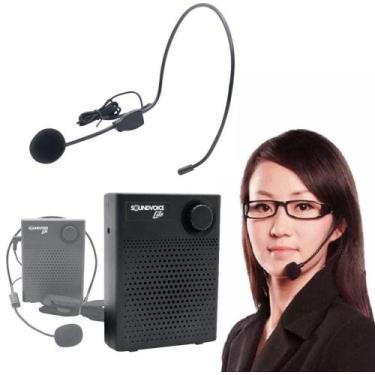 Imagem de Kit Professor Portátil SoundVoice AVP-105 - Amplificador De Voz - Caix