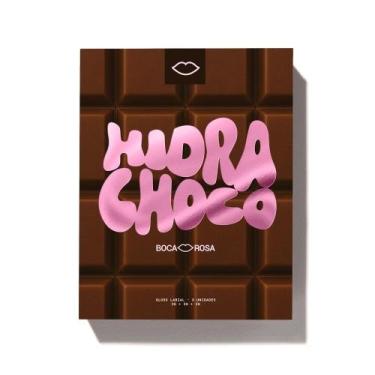 Imagem de Gloss Labial Trio Hidra Choco Boca Rosa 3 Unidades de 3g cada