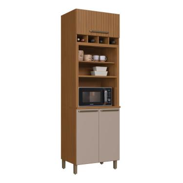 Imagem de Kit para Forno de Embutir Imperial para 2 Unidades Chapas de Madeira 15mm 70cm Marrom Indékes