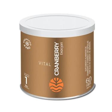 Imagem de Vital Cranberry Exocyan Vital Âtman 60 Cápsulas, Sem Sabor
