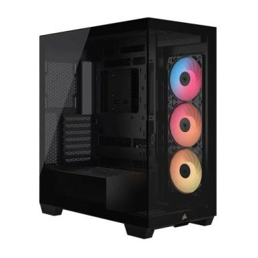 Imagem de Gabinete Gamer Corsair 3500X RSR ARGB, Mid Tower, Lateral e Frontal em