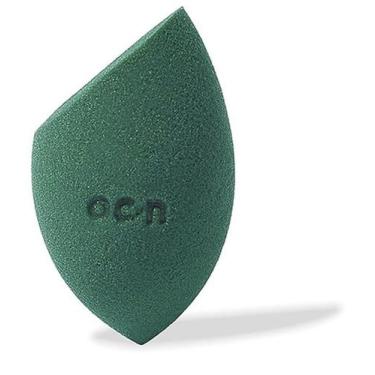 Imagem de Esponja de Maquiagem Flat Blend Verde Océane - Ideal para Base, Corret