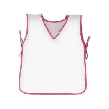 Imagem de Avental Escolar Liso Rosa 39X76CM - DAC