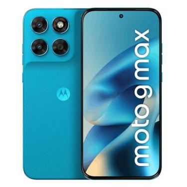Imagem de Smartphone Motorola Moto G Max 5G 256GB - Azul Claro, 24GB (8GB RAM + 