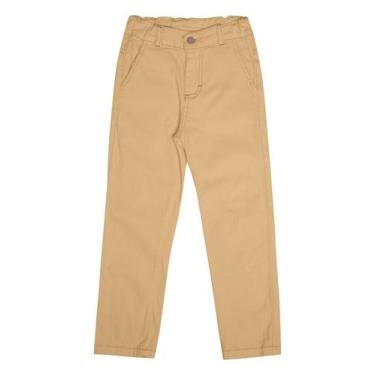 Imagem de Calça Infantil Sarja Have Fun, 14, Bege