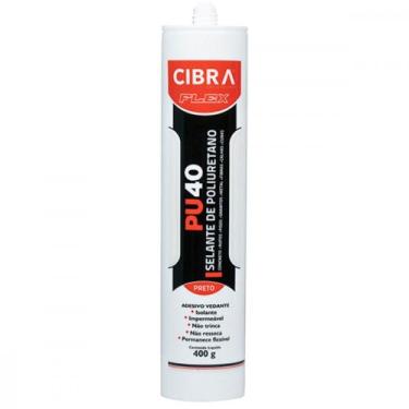 Imagem de Cola Selante Pu40 Cibraflex Preto 400G