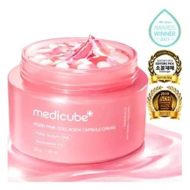 Imagem de Creme De Peptídeo Rosa Medicube Pdrn Skin Care Coreana