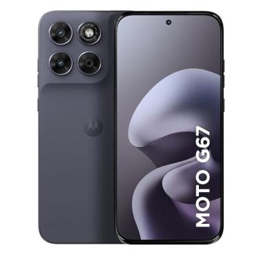 Imagem de Smartphone Motorola Moto G67 5G - 128GB 12GB (4GB RAM + 8GB RAM Boost) camera 50MP Sony Lytia 600, tela 1.5K extreme Amoled 120hz, ultrarresistente - Chumbo