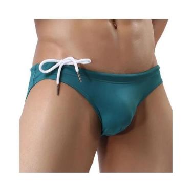 Imagem de Roupa De Banho Sexy Masculina, Calções De Natação, Shorts De Banho - N