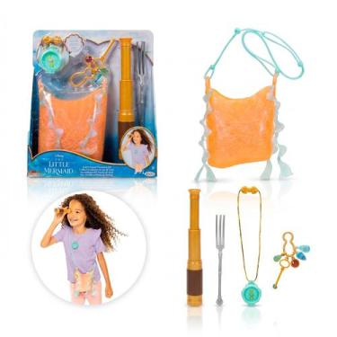 Imagem de Brinquedo Set Tesouros Encontrado Pela Ariel 6 Acessórios Para Fantasi