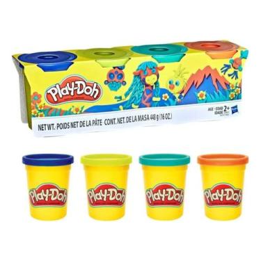 Imagem de Massinha play doh 4 potes sortido g0861 - HASBRO