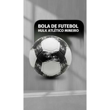 Imagem de Bola de Futebol Campo Tamanho 5 PVC Preto - Congratulations Store