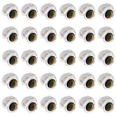 Imagem de DYNWAVE 30 Peças de para Amarrar Mosca Fazer Flâmula Artificial Escolher Isca Durável Isca de água Salgada Isca de Moscas Claras Material de Isc, 6mm