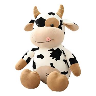 Imagem de Toyvian Ano Do Boi Boneca Vaca Brinquedo De Pelúcia Animal Almofada Grande Têxtil Máquina Natal Filho