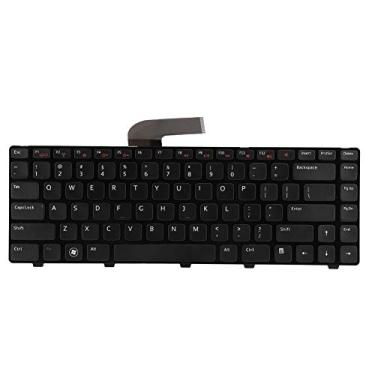 Imagem de Teclado de laptop, teclado de substituição de layout inglês fino para Dell M421R / N4110 / N4040 / N4050 / M4120 / M4040 / M4050 / 14VR Series