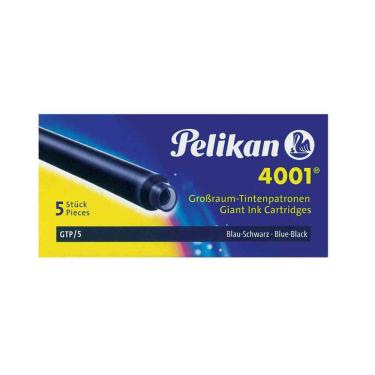 Imagem de Cartucho Caneta Tinteiro Pelikan 4001 Gtp/5 Blue Black