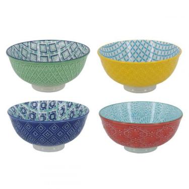 Imagem de Conjunto De Bowls De Porcelana 4 Peças 12X10cm - Btc