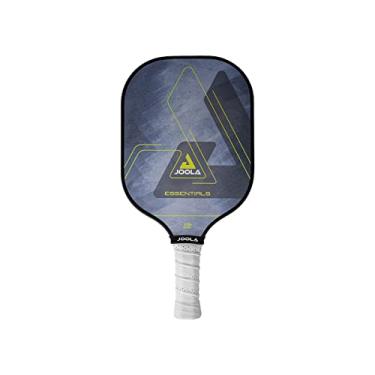 Imagem de JOOLA Raquete Essentials Performance Pickleball com superfície reforçada de fibra de vidro e núcleo de polipropileno em favo de mel, azul