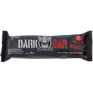 Imagem de Cx/C8 Barra De Proteína - Dark Bar - Chocolate Meio Amargo Com Castanh