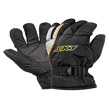 Imagem de Luva Impermeável Sky Preta C/ Laranja P