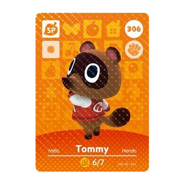 Imagem de Tommy - Nintendo Animal Crossing Happy Home Designer Series 4 Amiibo Card - 306