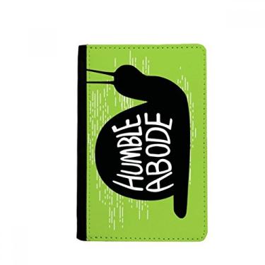 Imagem de Caracol preto contorno animal porta-passaporte natural Notecase Burse carteira capa porta-cartão, Multicolor