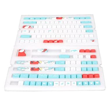Imagem de Keycap PBT, chave de computador cartoon baleia 128