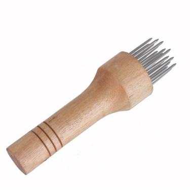 Imagem de Astra Gourmet Professional Meat Tenderizer com 21 pontas de piercing de aço inoxidável
