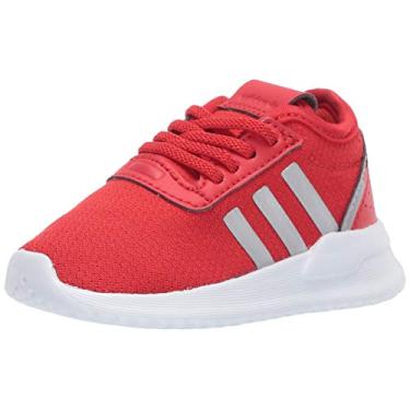 Imagem de Adidas Originals Tênis para meninos U_Path X, vermelho exuberante/prata met./core preto, 4 infantil, Vermelho, 19 BR