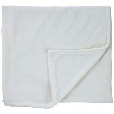 Imagem de Coisas de Nine Cobertor Bicho Pinguim Branco Amarelado Com Estampa Colorida Único