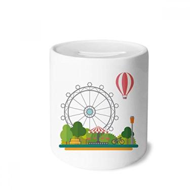 Imagem de DIYthinker Balão gigante para parque de diversões, caixa de moedas de cerâmica, presente de cofrinho