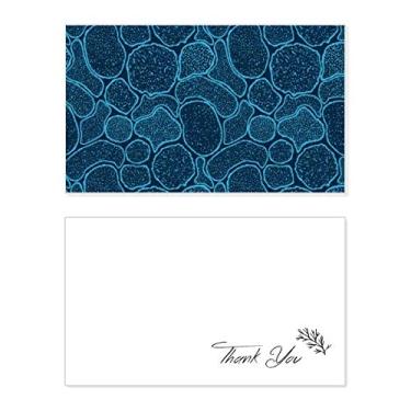 Imagem de Ilustração da estrutura de células de microscópio azul cartão de agradecimento aniversário aniversário saudações casamento agradecimento